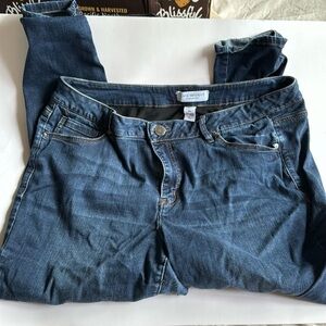 Lane Bryant Mid Rise Super Stretch Skinny Jeans 18R